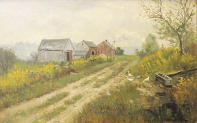 Frank Shapleigh's "Old Farmhouse in Jackson"