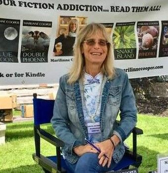Marilinne Cooper - author at local farmer's market