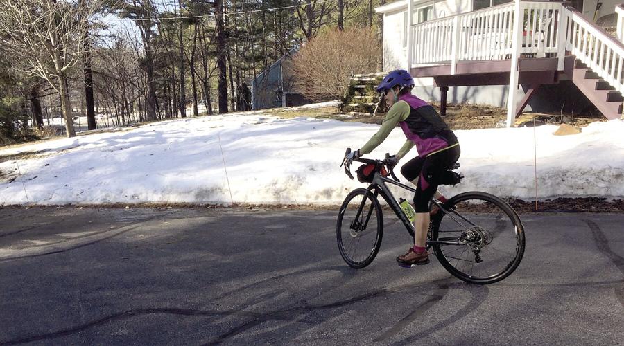Nordic Tracks — Sally McMurdo first ride of 2021