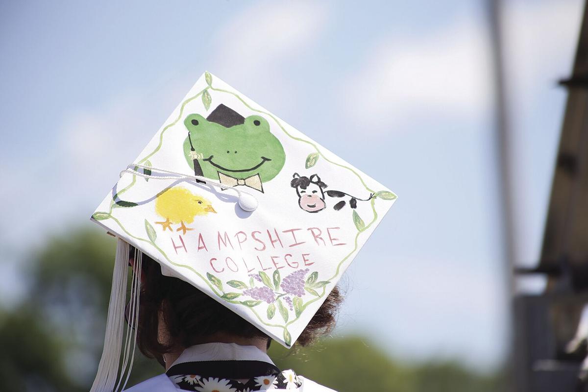 06-13-21 KHS Graduation hat Hampshire College