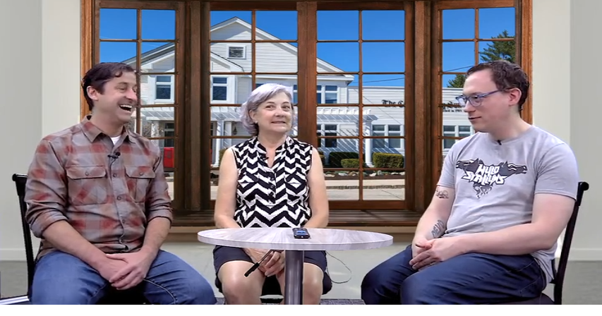 TJ Bartlett, Karen Gustafson from M&D's "Harvey"