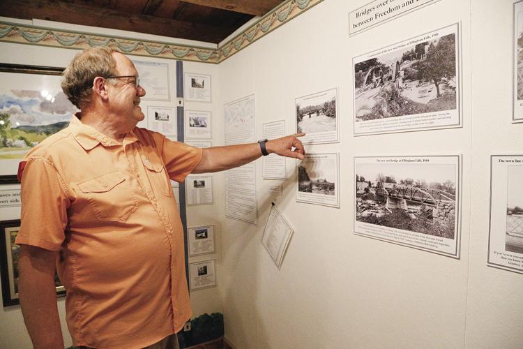 07-31-24 Freedom Exhibit talking about bridges