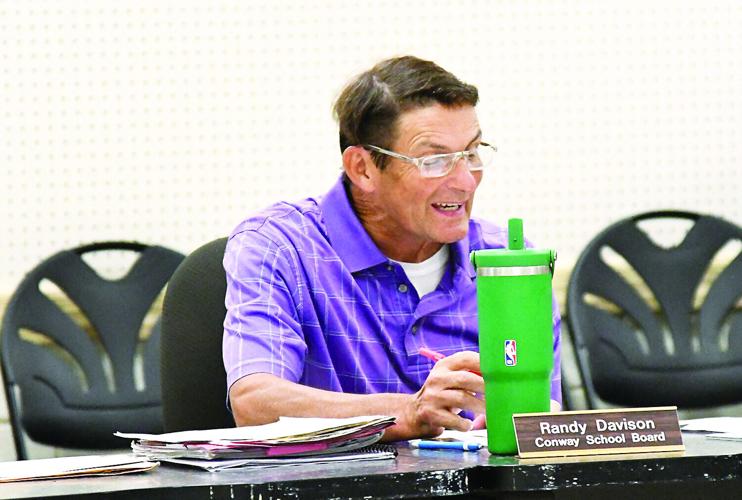 Conway School Board - PLC days - Randy Davison