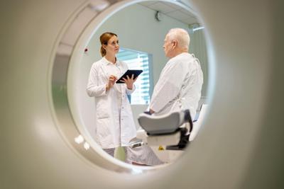 Physicians use AI tools to support their decision-making.