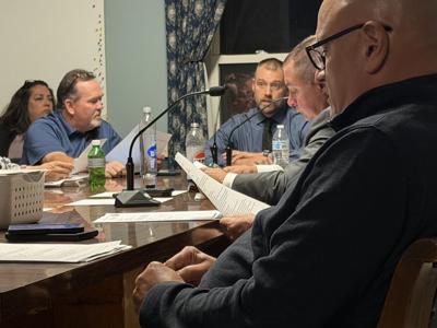 Berlin Deputy Police Chief Nathan Roy gives councilors info on no trespass orders