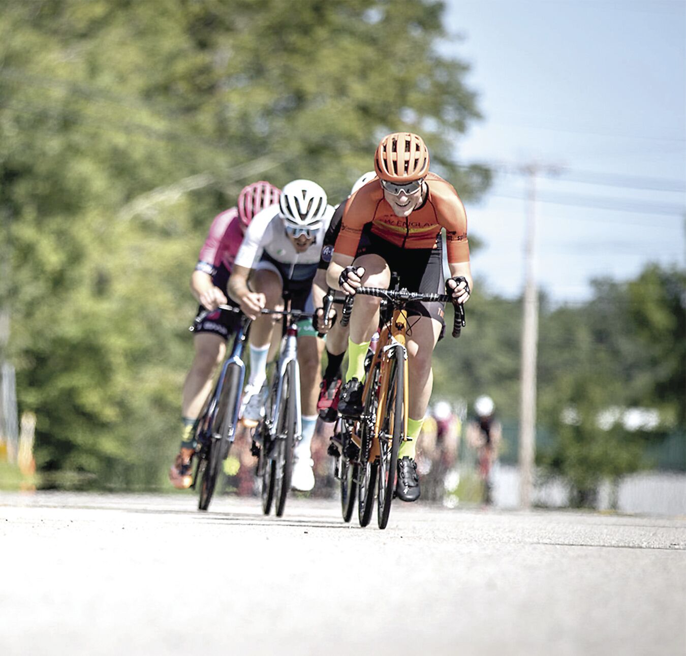 Wheel Family Fun Darren Piotrow tackles the Hillclimb a third time Family Biking conwaydailysun picture pic