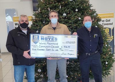Noyes Chevrolet makes donation to WMCC