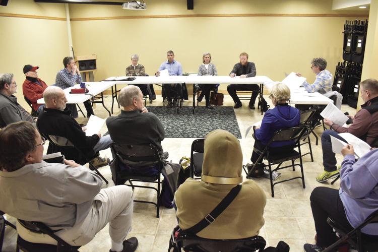 Conway Public Library meeting DegliAngeli May 3