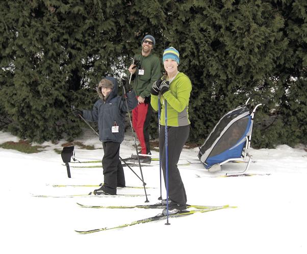 Nordic Tracks - with a pulk