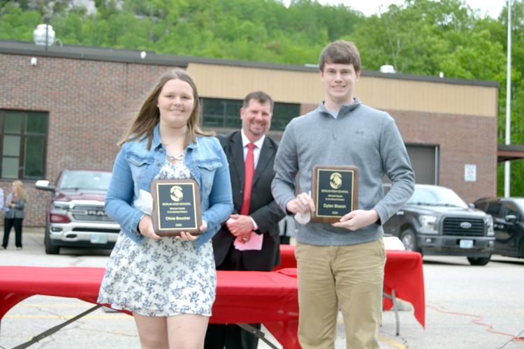 Michael Gaydo Commitment Awards - Olivia Boucher and Dylan Bisson