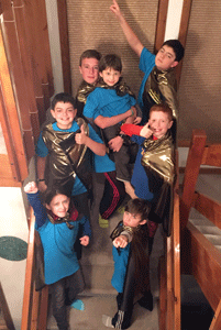 Young team wins trophy at First Lego League