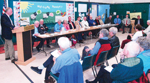 Drugs, county farm hot topics at Tamworth Candidates night
