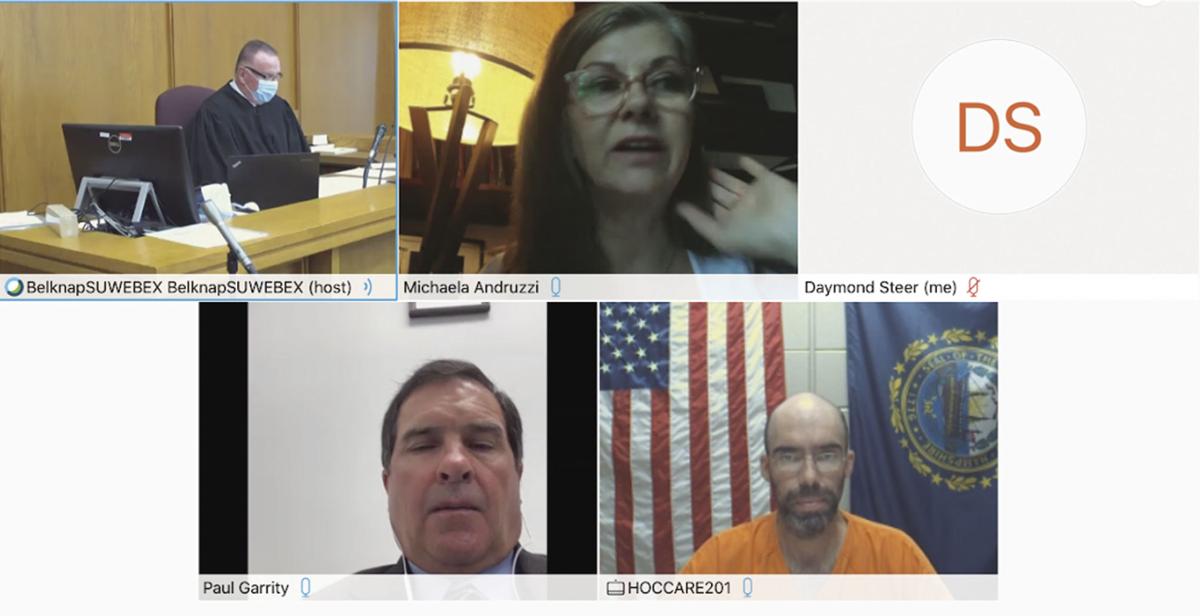 Webex bail arraightment hearing Chris DeVries