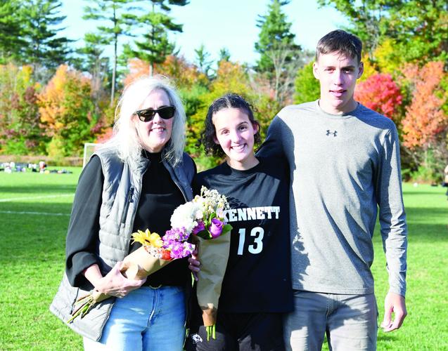 KHS Girls Soccer - Senior Day - Delaney Vachon and family