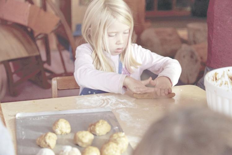 2-9-17 Waldorf School student kneading dough.jpg