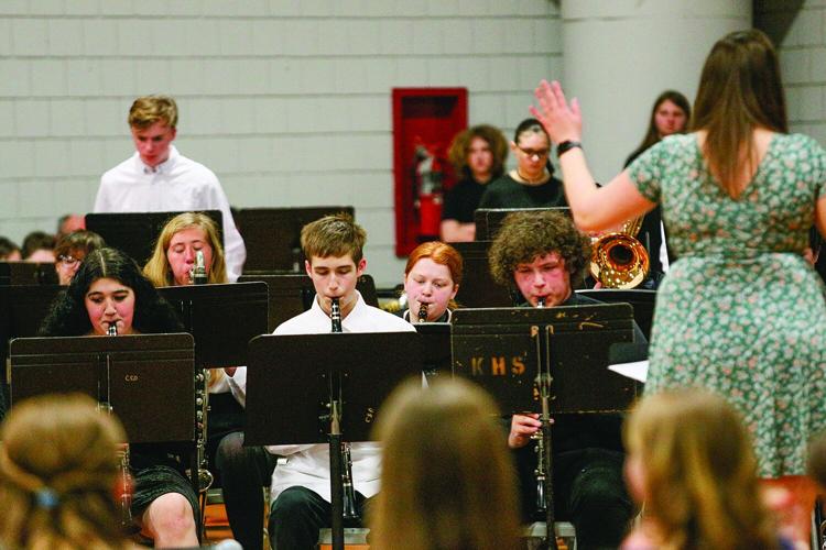 03-25-25 Louis Fuchs khs band clarinets