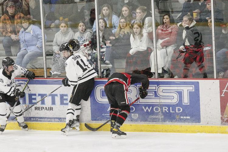 12-28-23 Peter Hall Hockey head into boards