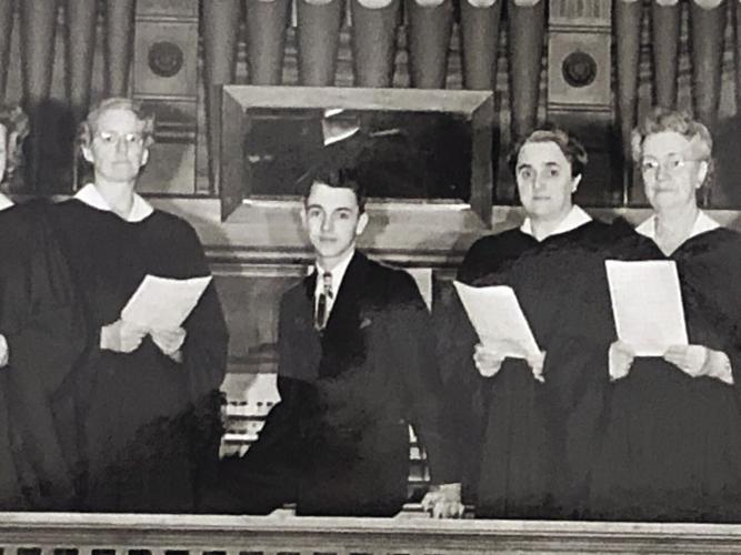 Merrimack mass choir director organist at age 12