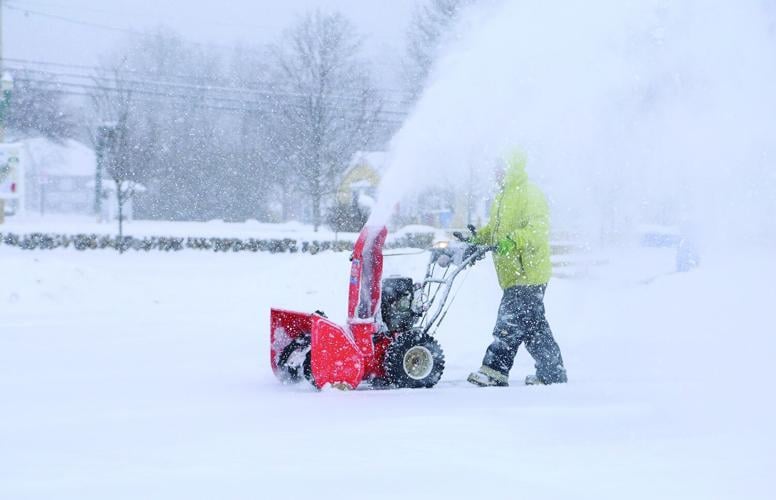 12-02-25 Snow snowblowing