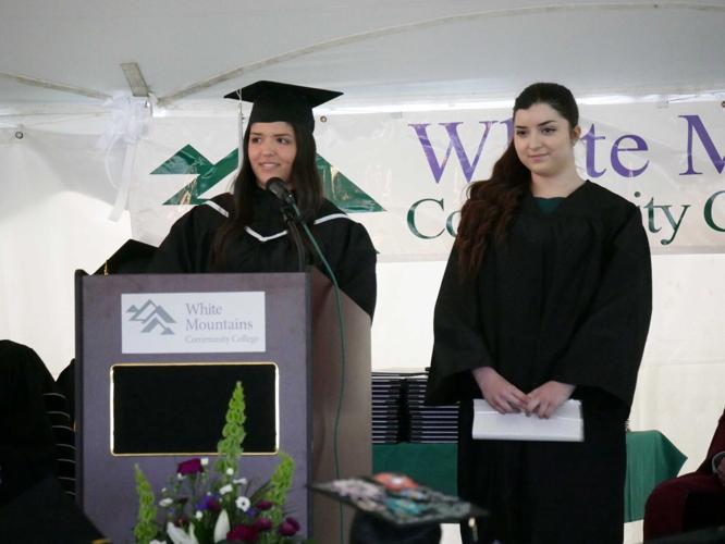 Madisyn Buteau, WMCC '23 and Cheyenne Berube, WMCC '24