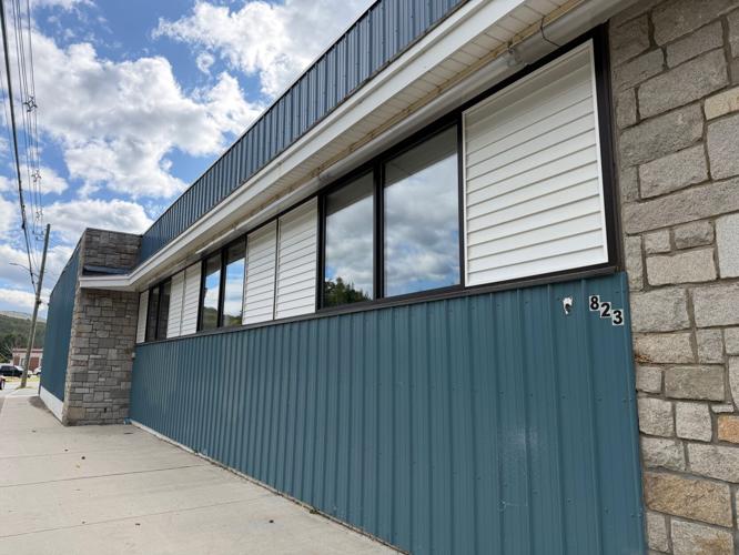 Repairs are underway to the front-facing windows of JC Towing & Repair