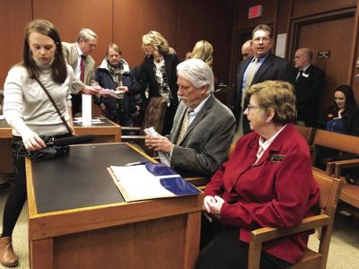 Les Otten with Rep. Edith Tucker