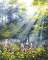 Plein air painting with Varvara Harmon at Harvest Gold Gallery Saturday