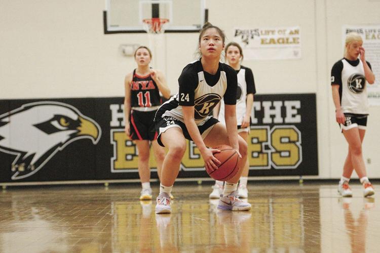 12-02-22 KHS WBB chin free throw