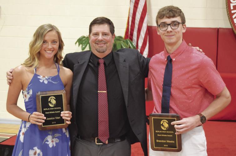 BHS Best Athlete Award- Jessica Vien & Brandon Weeks.JPG