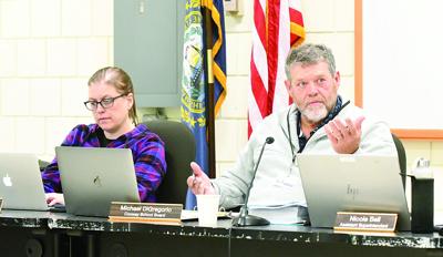 Conway School Board - NHIT insurance - Megan Beckwith and Mike DiGregorio