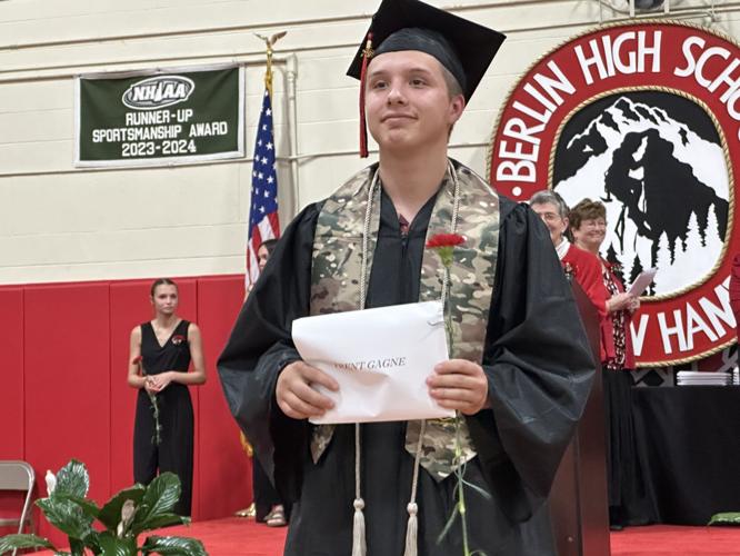 Trent Gagne, a newly minted Berlin High School graduate