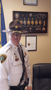 Cutline: New president of Coos county Chiefs Association