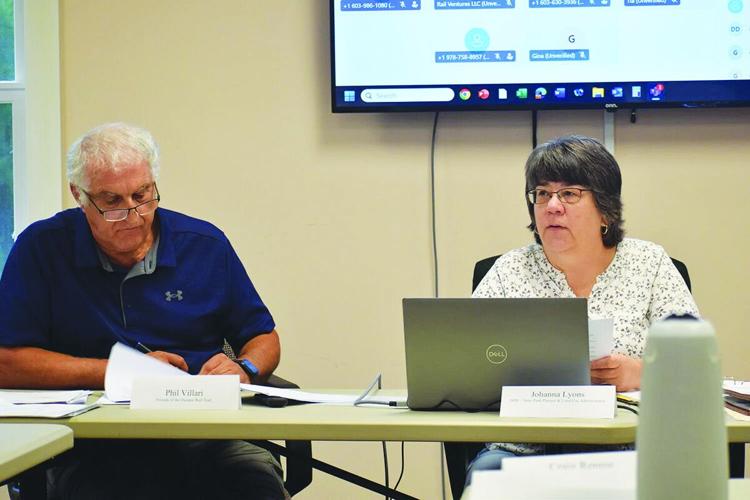 Ossipee rail trail meeting