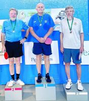 Lots of action at Maine Senior Ping Pong Games