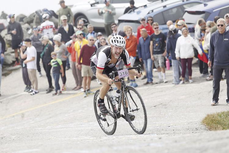 08-17-24 Bicycle Hillclimb final hill grimace