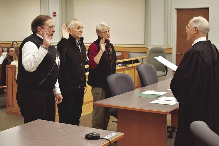 County Commissioners swear in