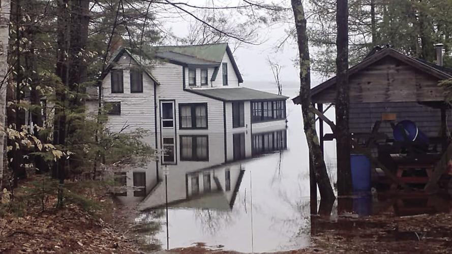 Lovewell Pond flooding