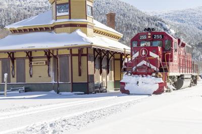 CSRR Snow Train at Crawford Station
