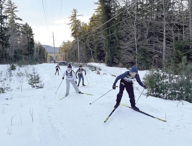 Nordic Tracks - High School Teams - KHS skiers in Whitaker Woods