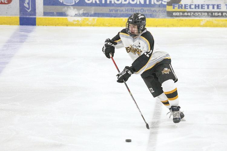 01-19-22 KHS Hockey turning olivier