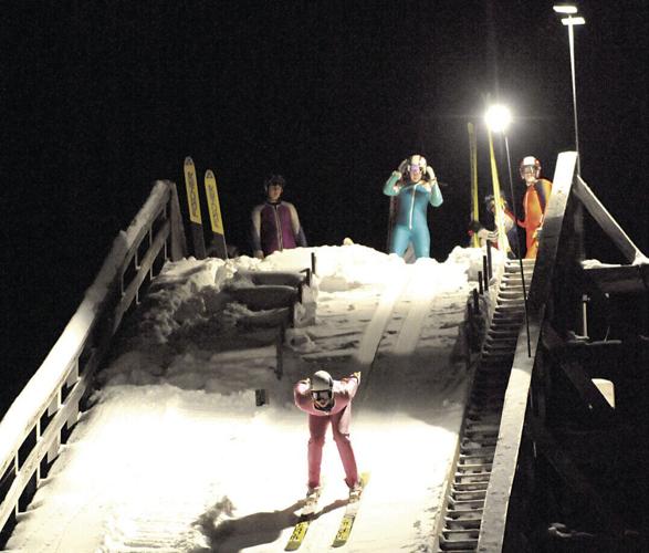 Ski jump naming - shot of the jump