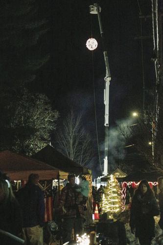 12-31-22 Night of Lights light ball vertical