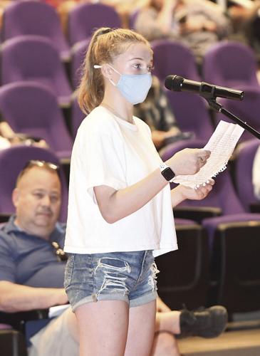 SAU 9 Board votes on SAU 9 Re-Entry Plan - Ava Frechette