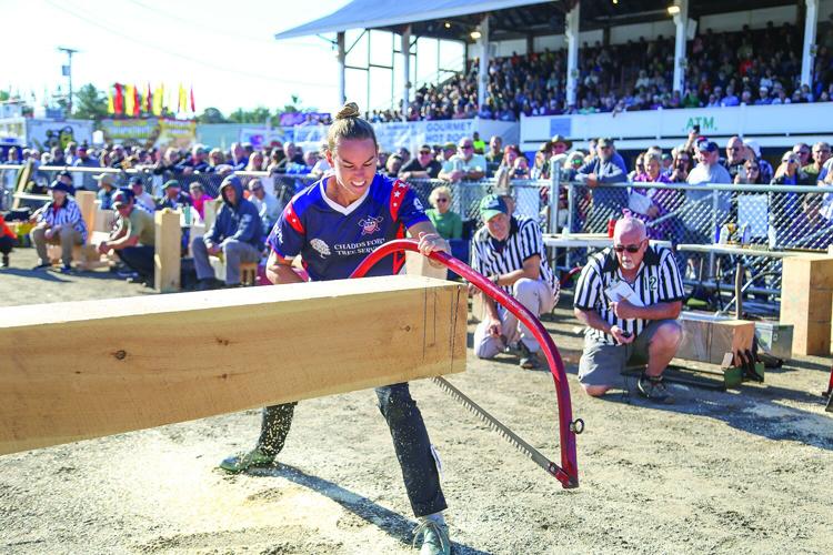 09-29-25 Fryeburg Fair buck saw finishing