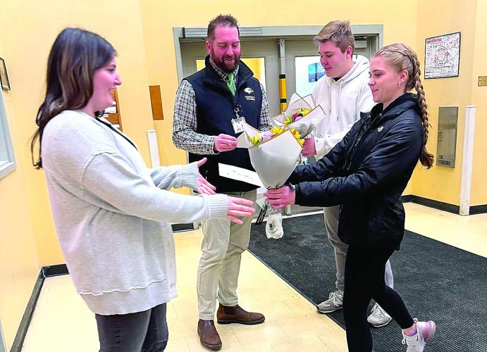 Kennett High - promposal - Kevin Carpenter and Jamie McCaffrey