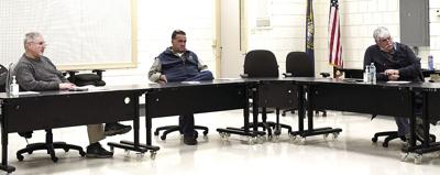 Conway School Board - facilities use committee - Frank Jost with Jim Hill and Joe Mosca