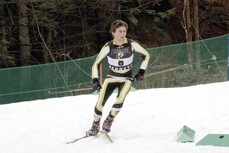 KHS Cross-Country Skiing - Gabe Freedman at the State Meet