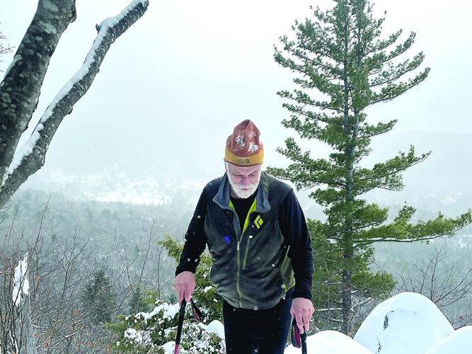 Hiking - Ed Parsons on Eagle Mountain