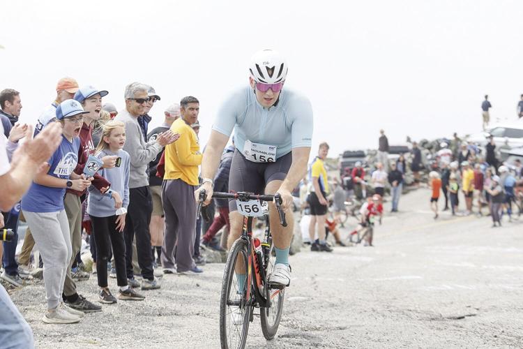 08-17-24 Bicycle Hillclimb final hill medium with cheers