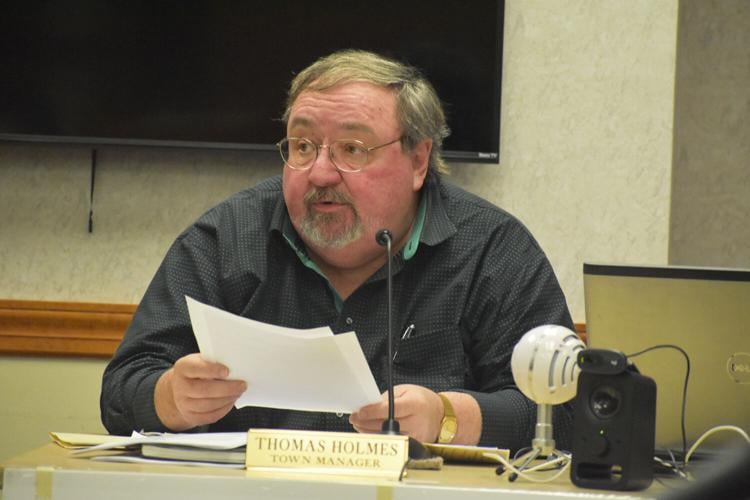 Town Manager Tom Holmes 11221